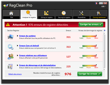 Reparieren Software Regclean Pro